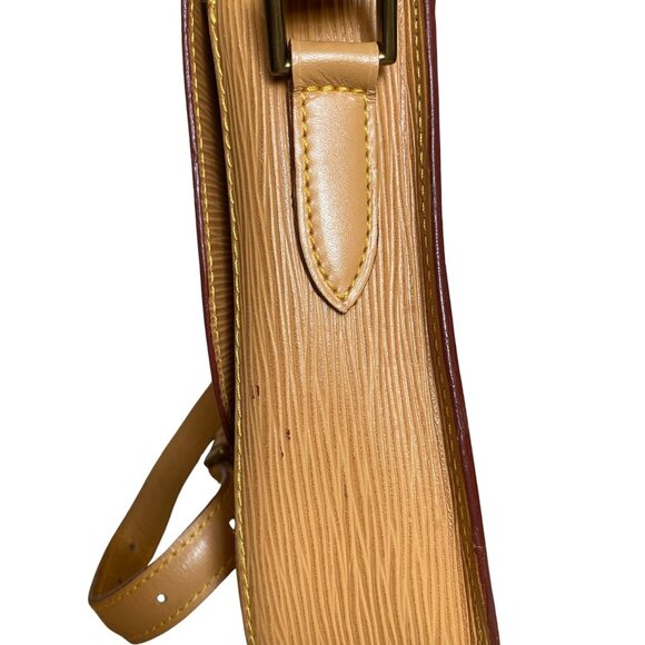 Louis Vuitton Saint Cloud GM Epi Kenyan Fawn Crossbody Saddle Bag LV - Picture 12 of 16
